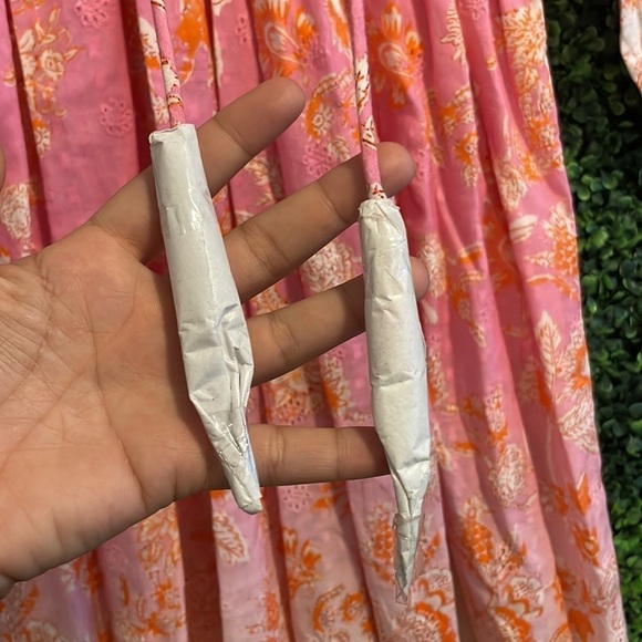 NWT Hemant and Nandita Ruffled Maxi Dress - Picture 7 of 14